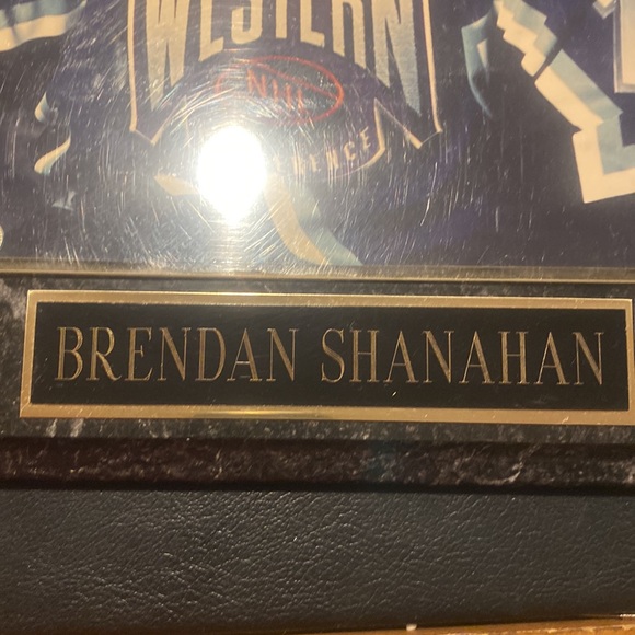 Vintage Brendan Shanahan, Western Conference plaque - Picture 2 of 5